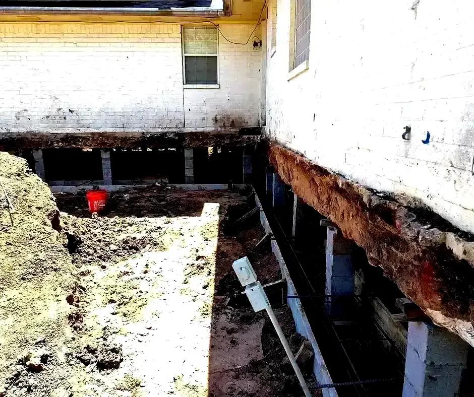 Side view of a house Foundation Repair Boston, MA Side view of a house Foundation Repair Boston, MA